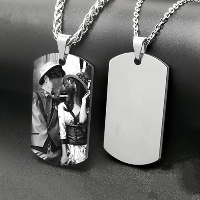 Personoitava dog tag kaulakoru