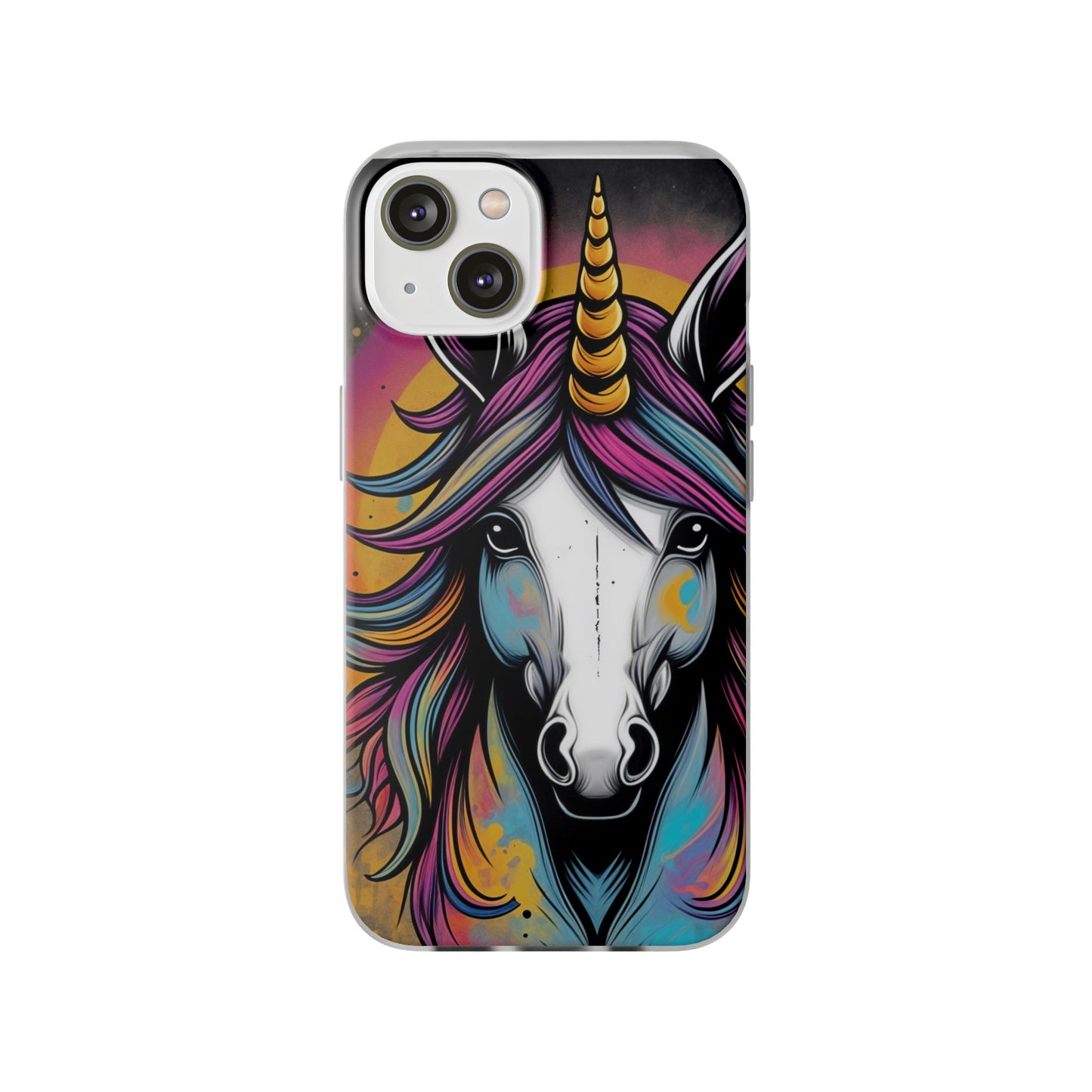 Mobile phone cover, unicorn