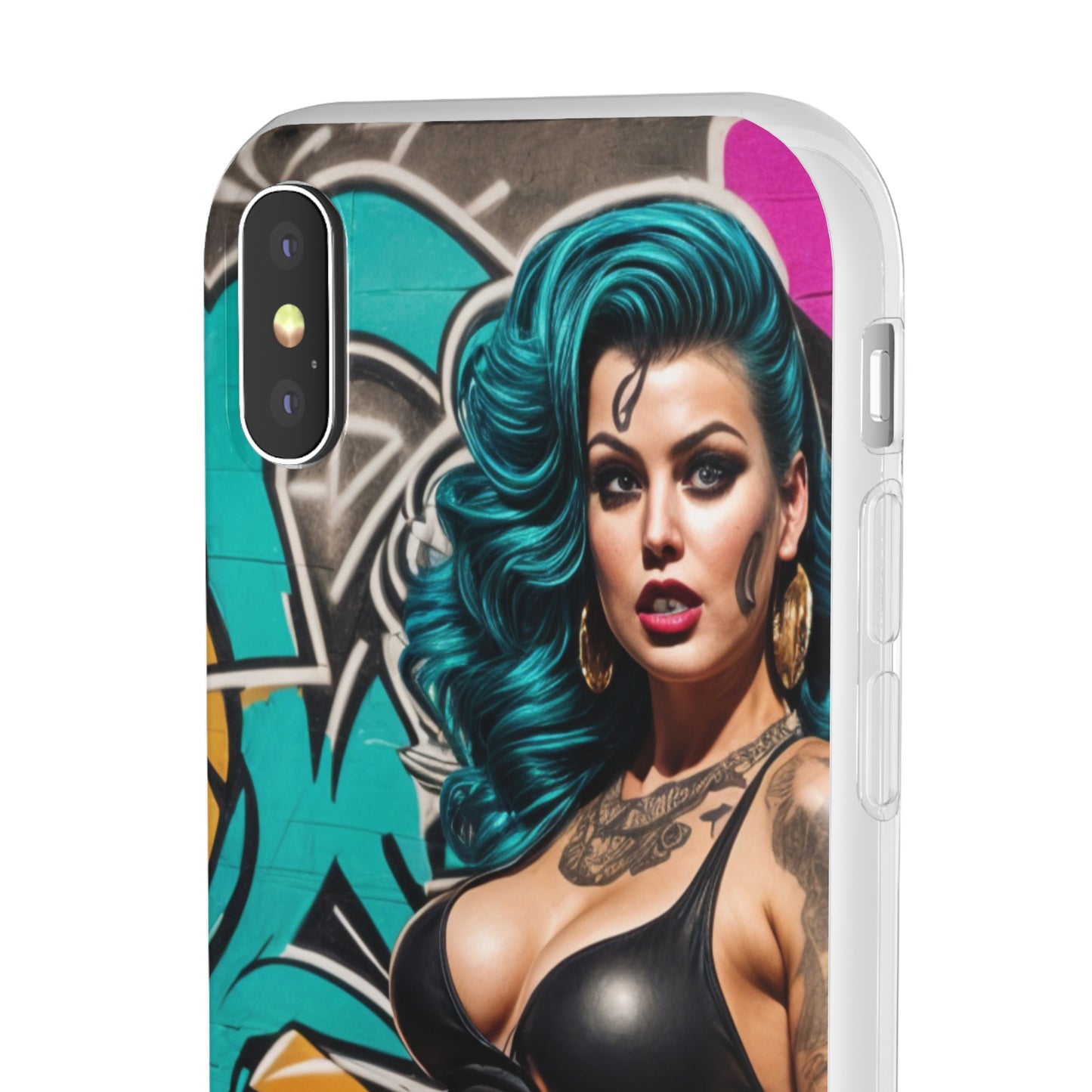 Mobile phone cover, urban queen