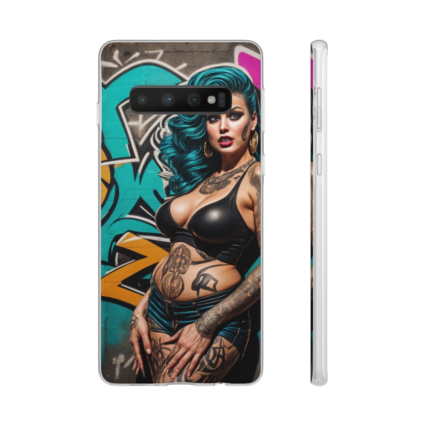 Mobile phone cover, urban queen