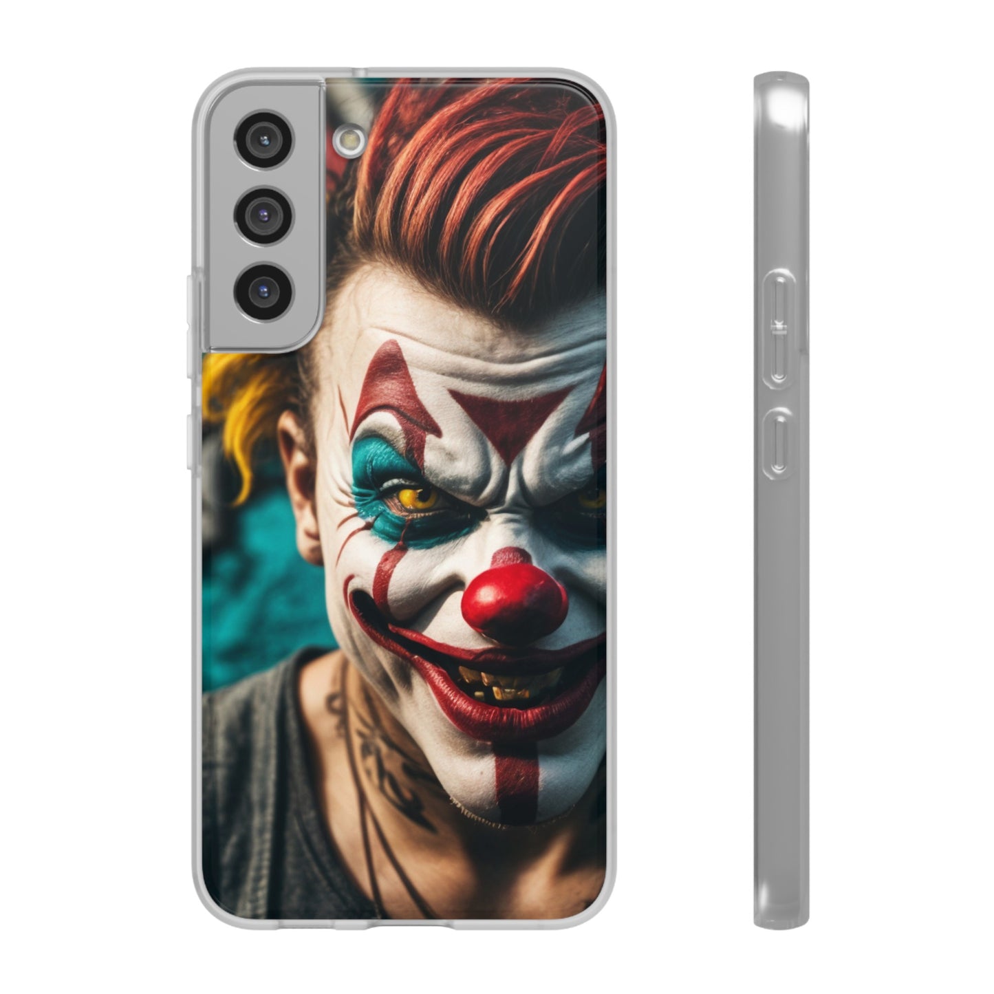 Mobile phone cover, he clown