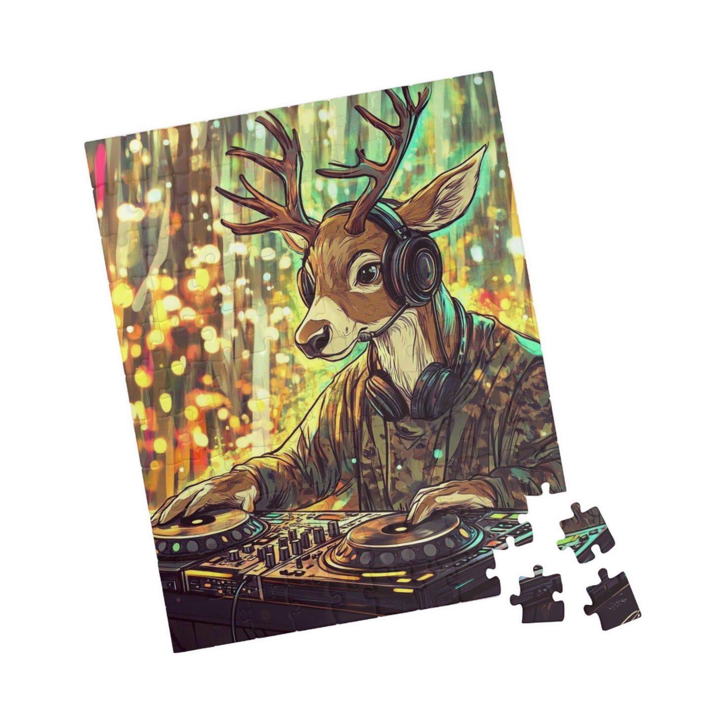 Deer DJ palapeli (110, 252, 520, 1014-palaa)