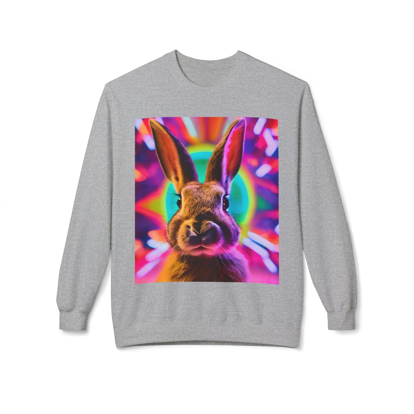 Unisex collegepaita Naughty Rabbit