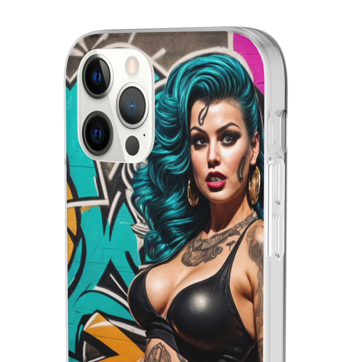 Mobile phone cover, urban queen