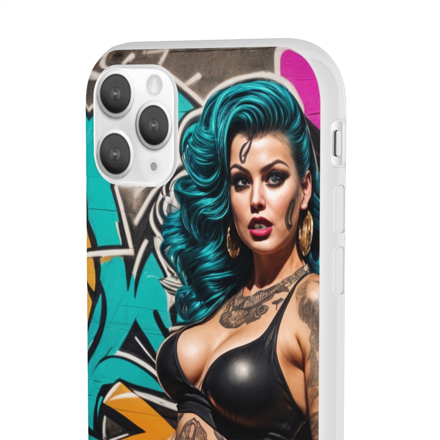 Mobile phone cover, urban queen