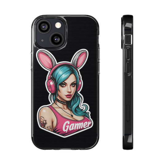 Mobile phone protective covers, Gamer bunny