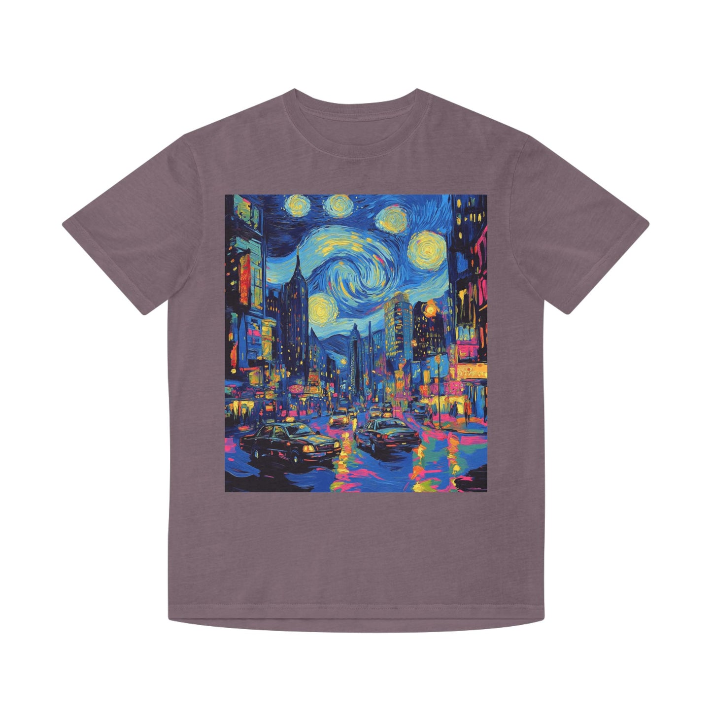 Unisex Faded Shirt  -Starry Night