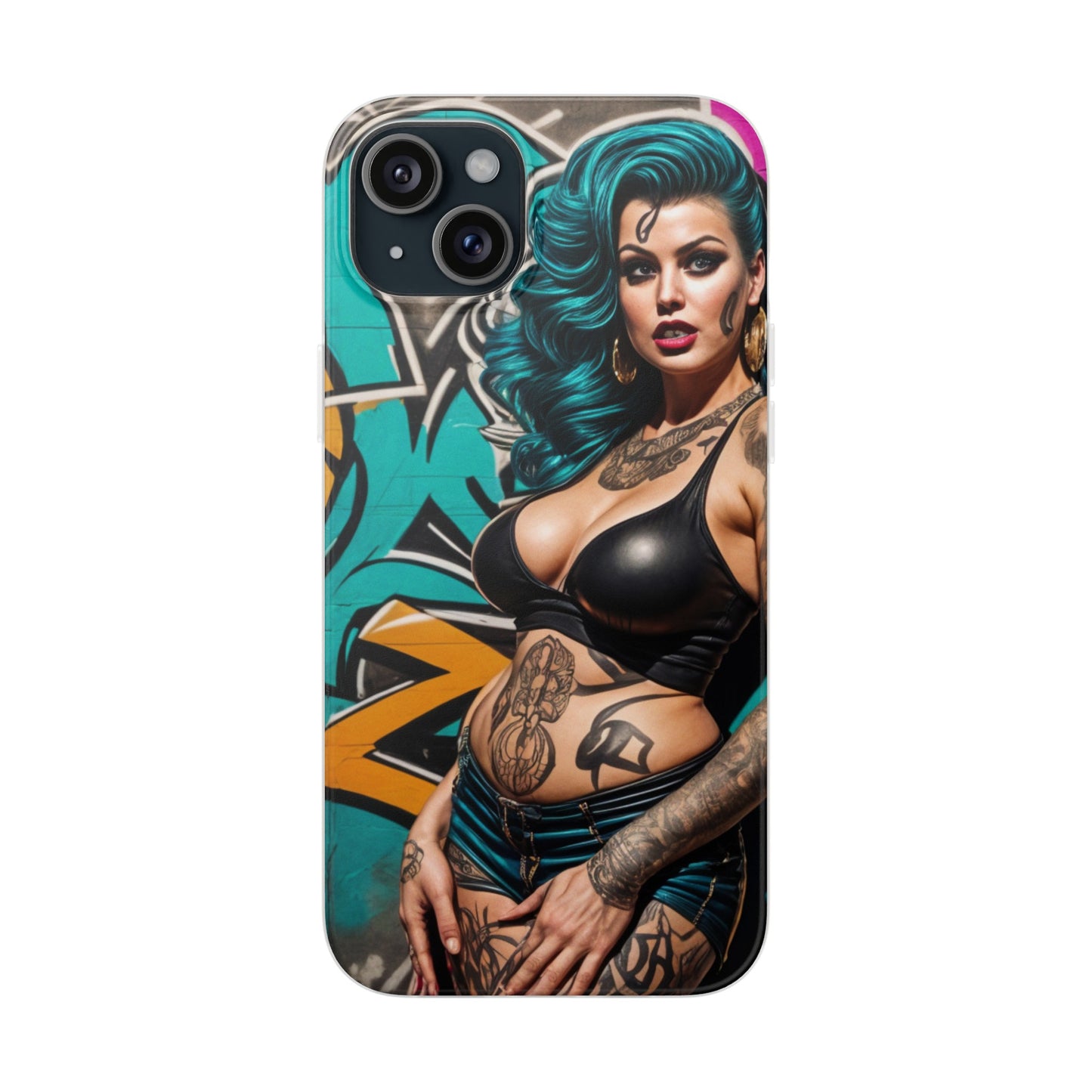 Mobile phone cover, urban queen