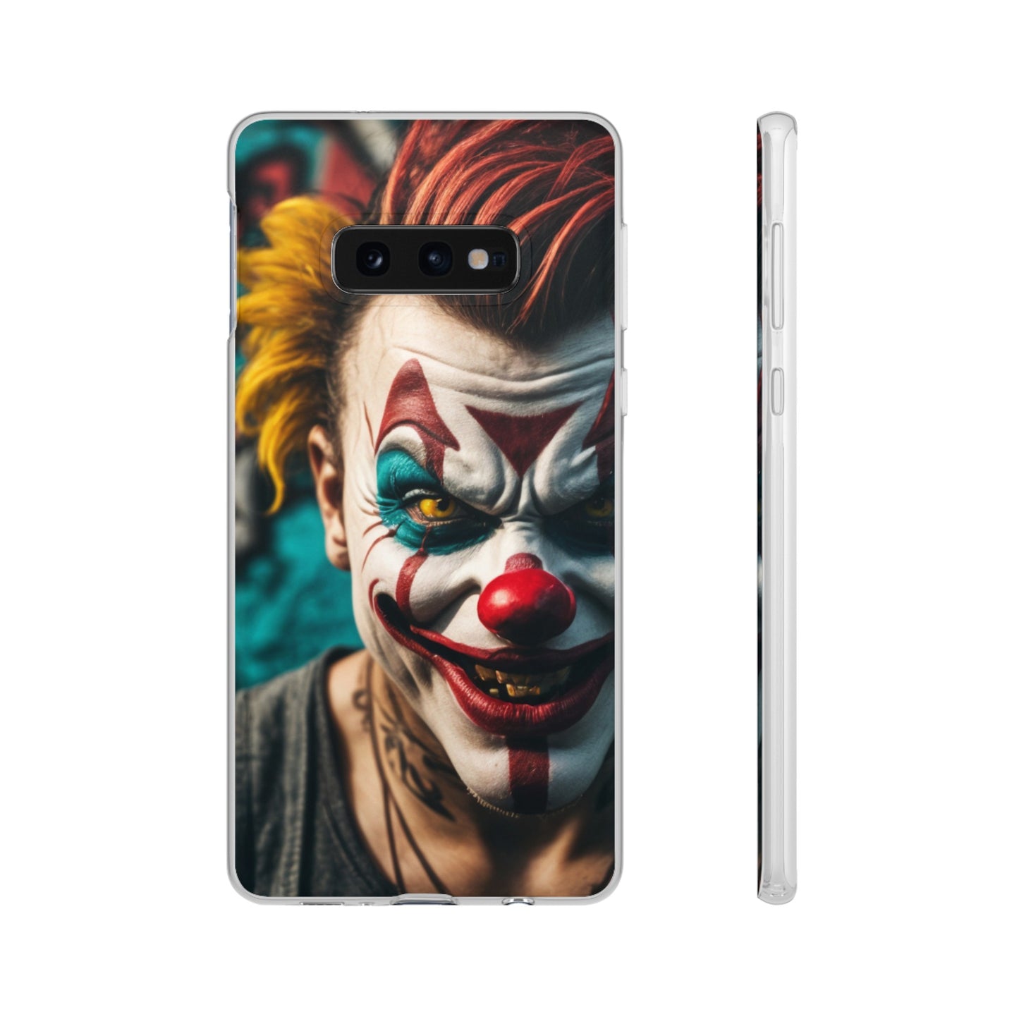 Mobile phone cover, he clown