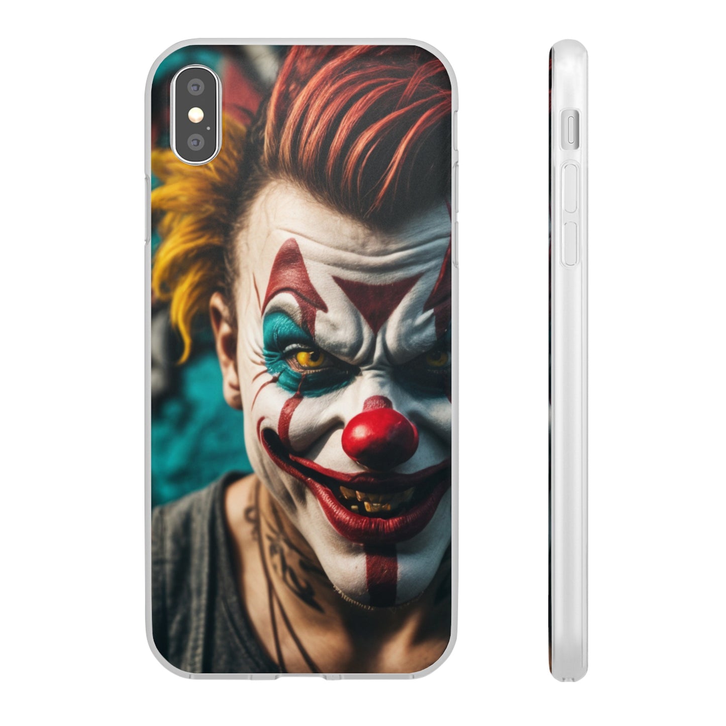 Mobile phone cover, he clown