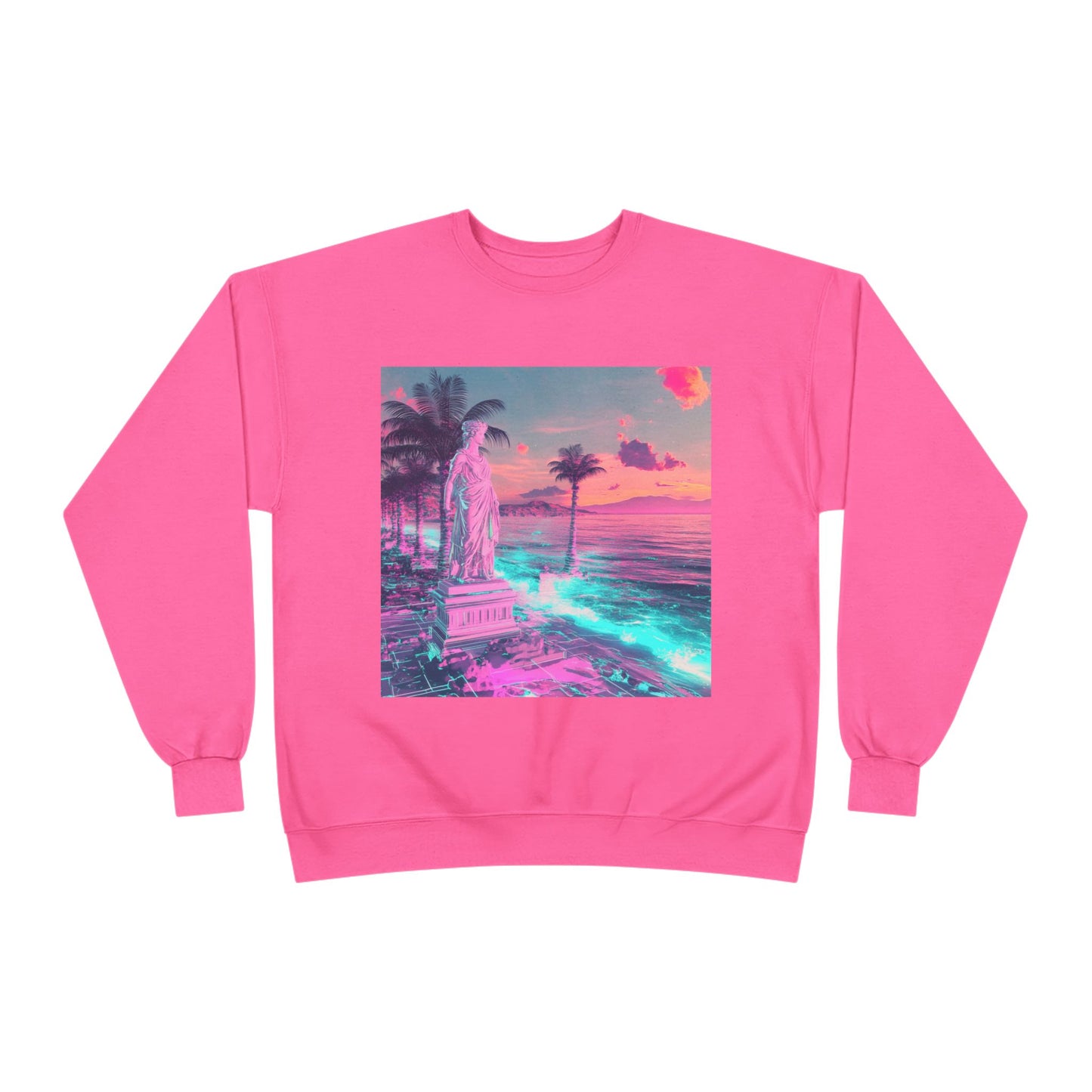 Unisex EcoSmart® Crewneck Sweatshirt – Beach Dreams