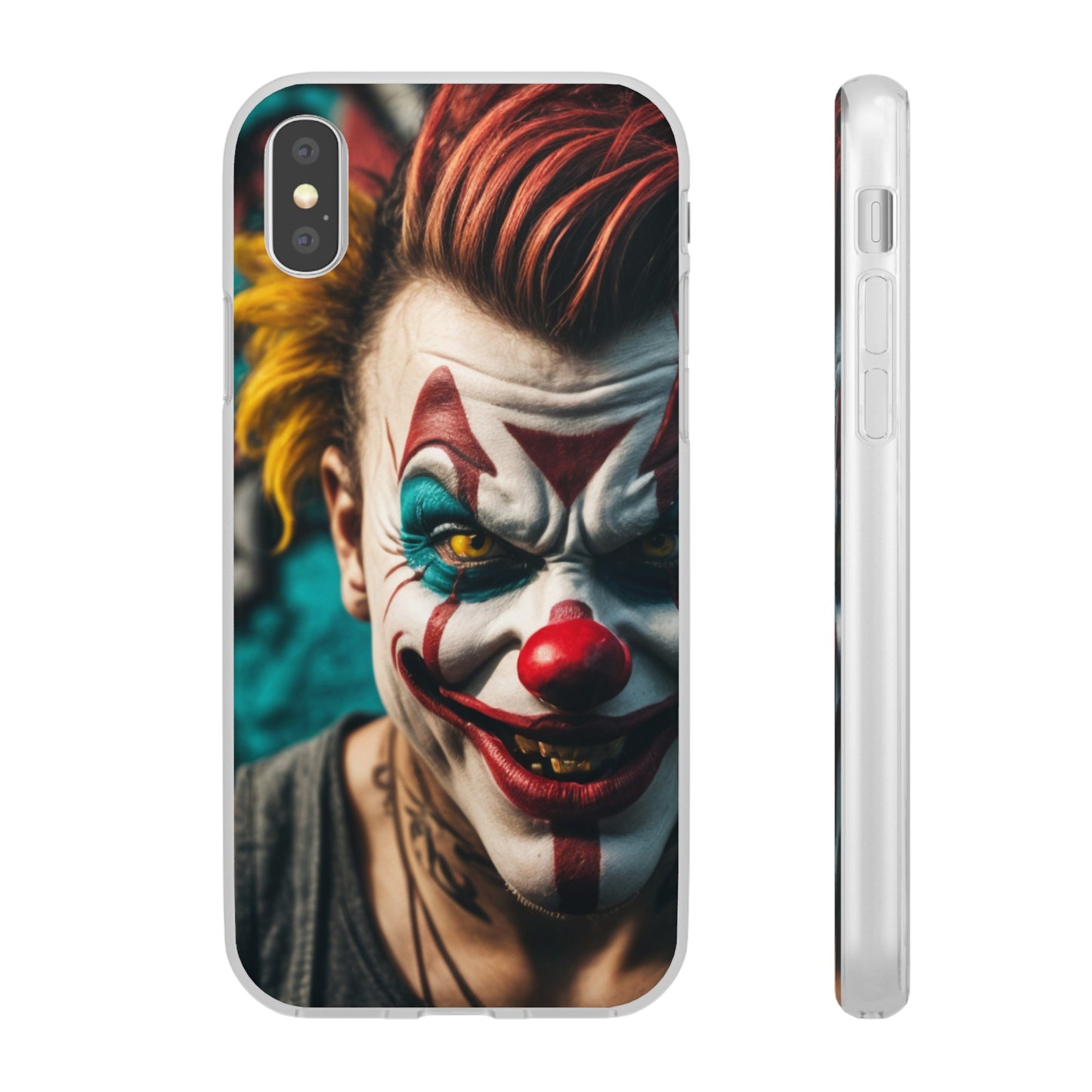 Mobile phone cover, he clown