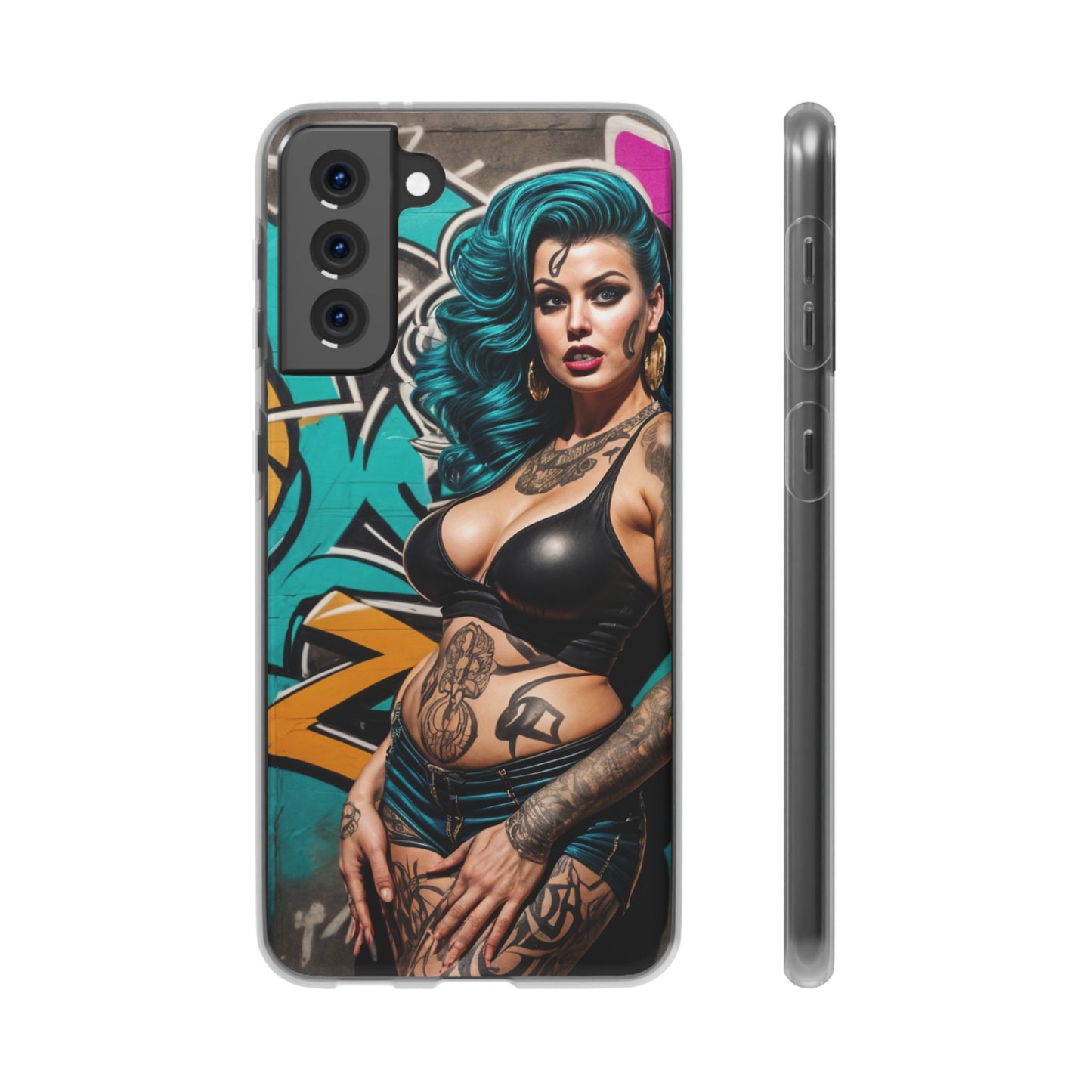 Mobile phone cover, urban queen