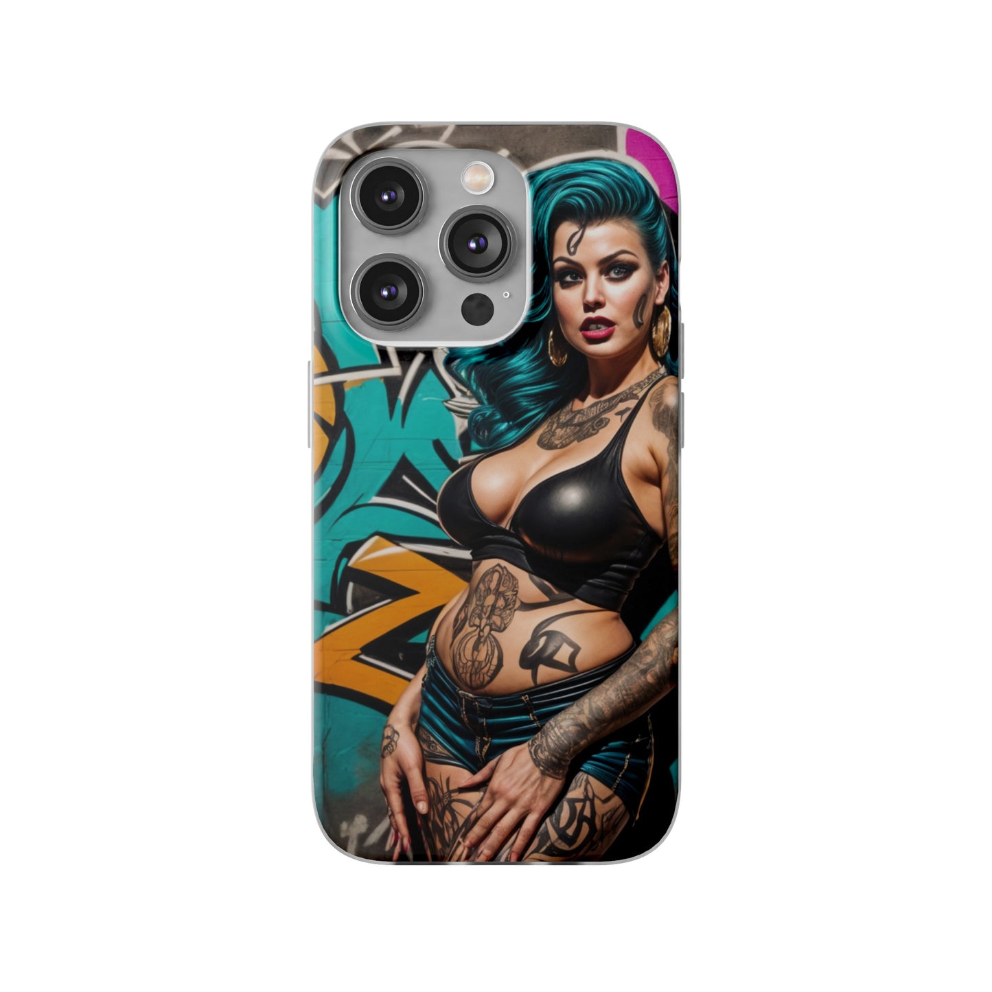 Mobile phone cover, urban queen