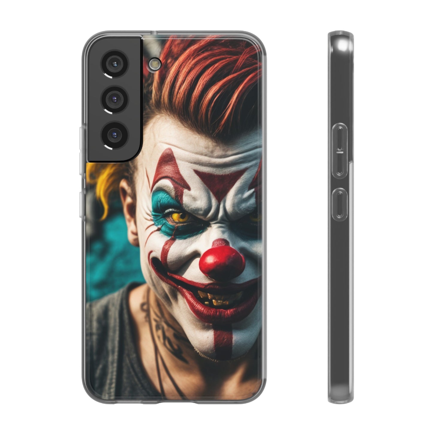 Mobile phone cover, he clown