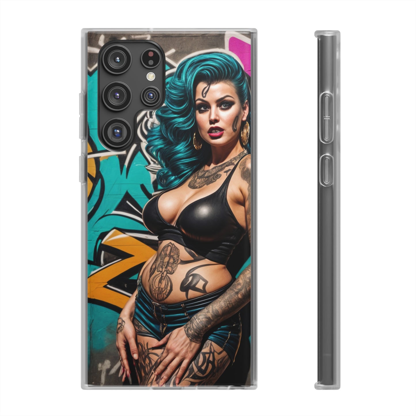 Mobile phone cover, urban queen