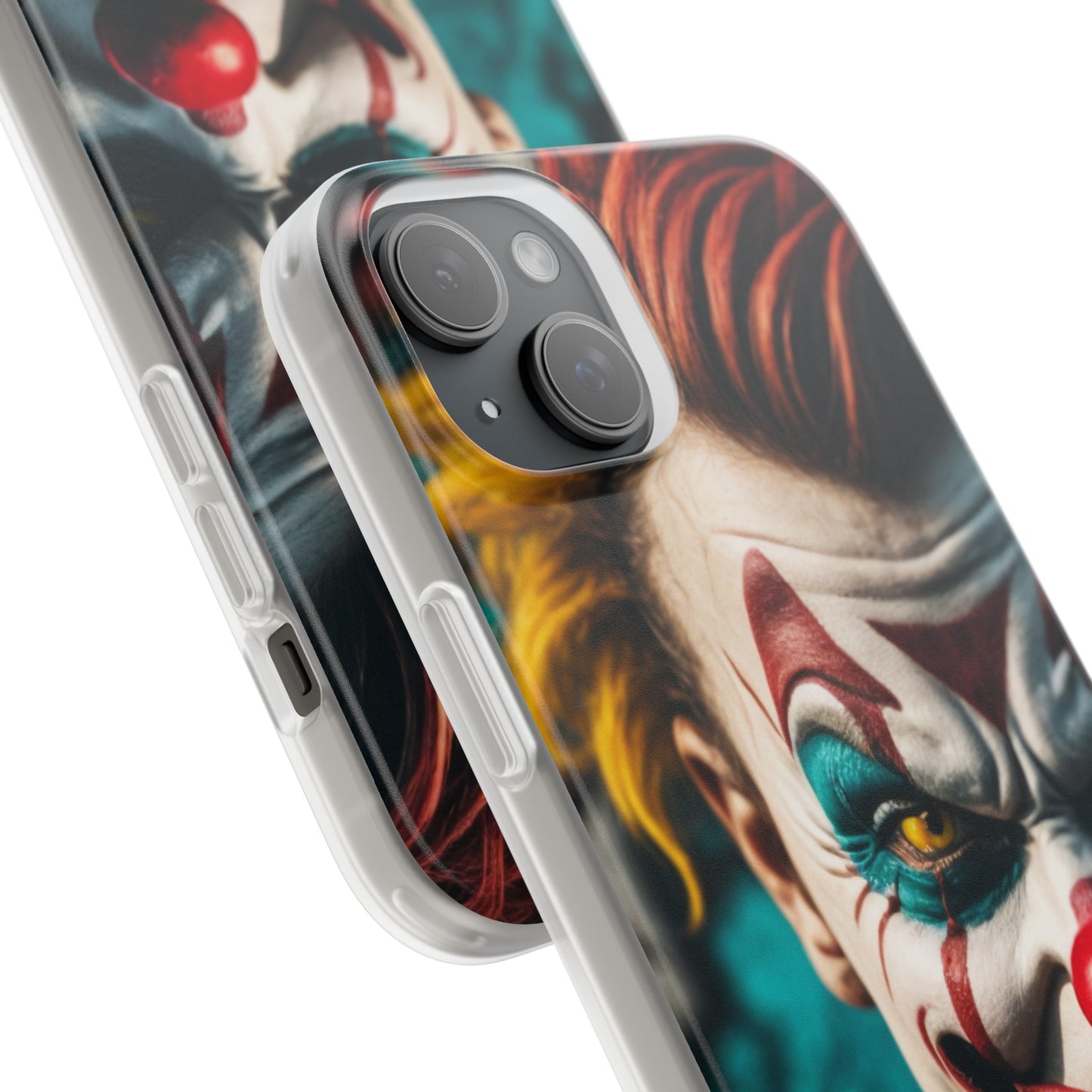 Mobile phone cover, he clown