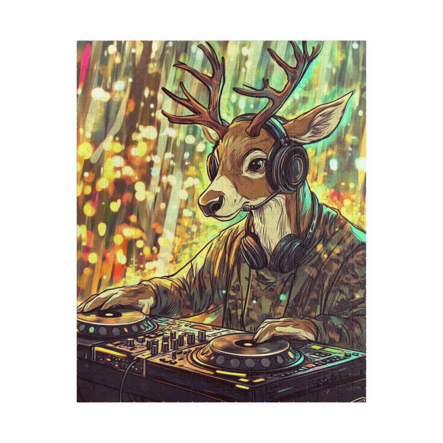 Deer DJ palapeli (110, 252, 520, 1014-palaa)