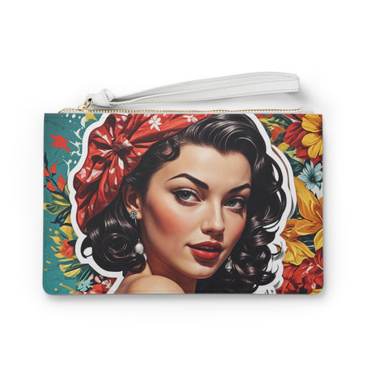 Envelope bag/makeup bag, summer vibes