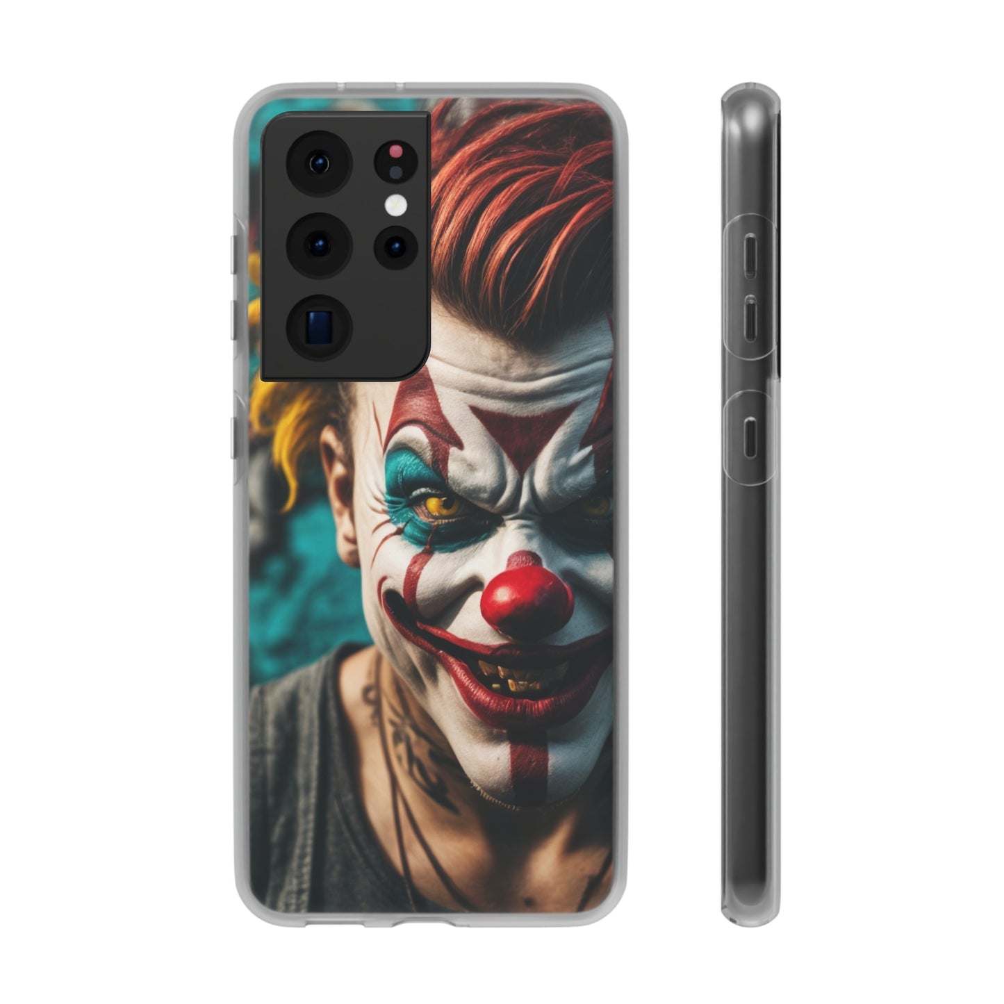 Mobile phone cover, he clown