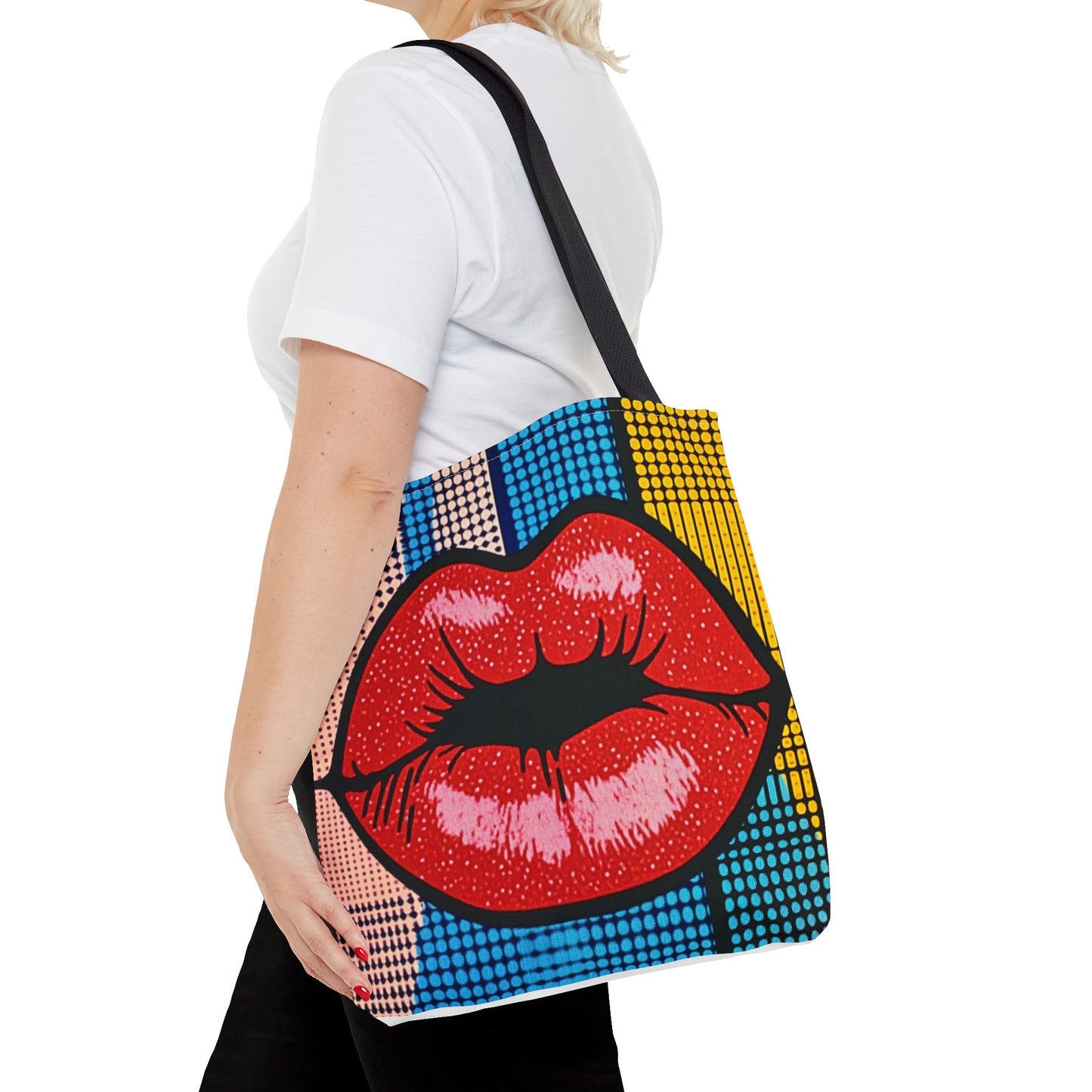 Kiss my! – Pop-art Laukku