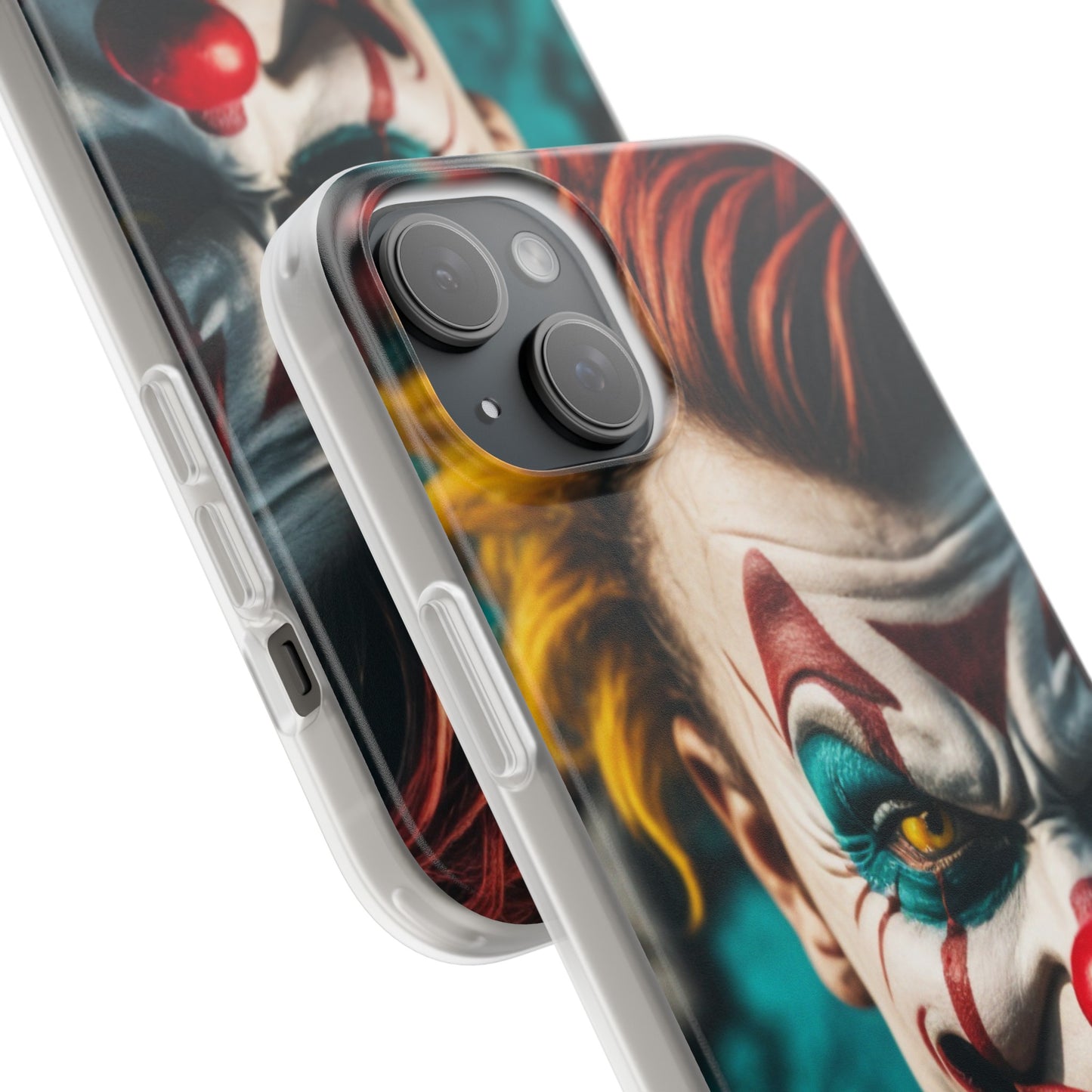 Mobile phone cover, he clown