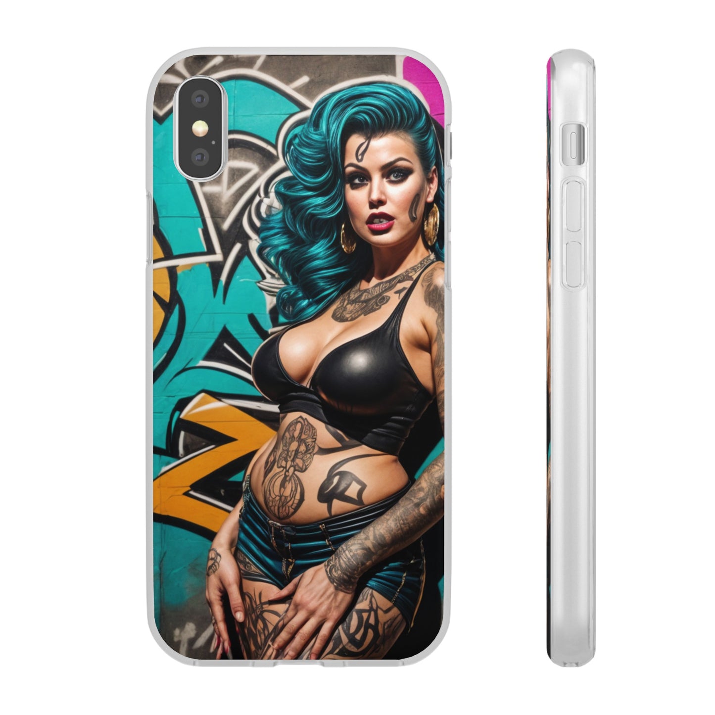 Mobile phone cover, urban queen