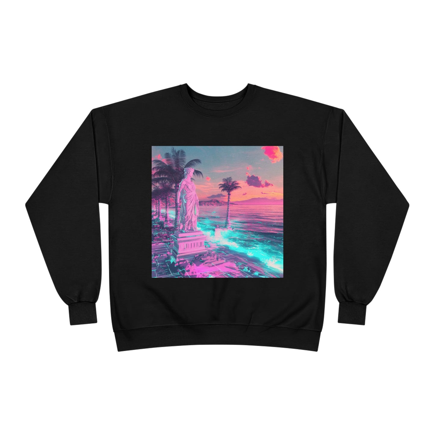 Unisex EcoSmart® Crewneck Sweatshirt – Beach Dreams