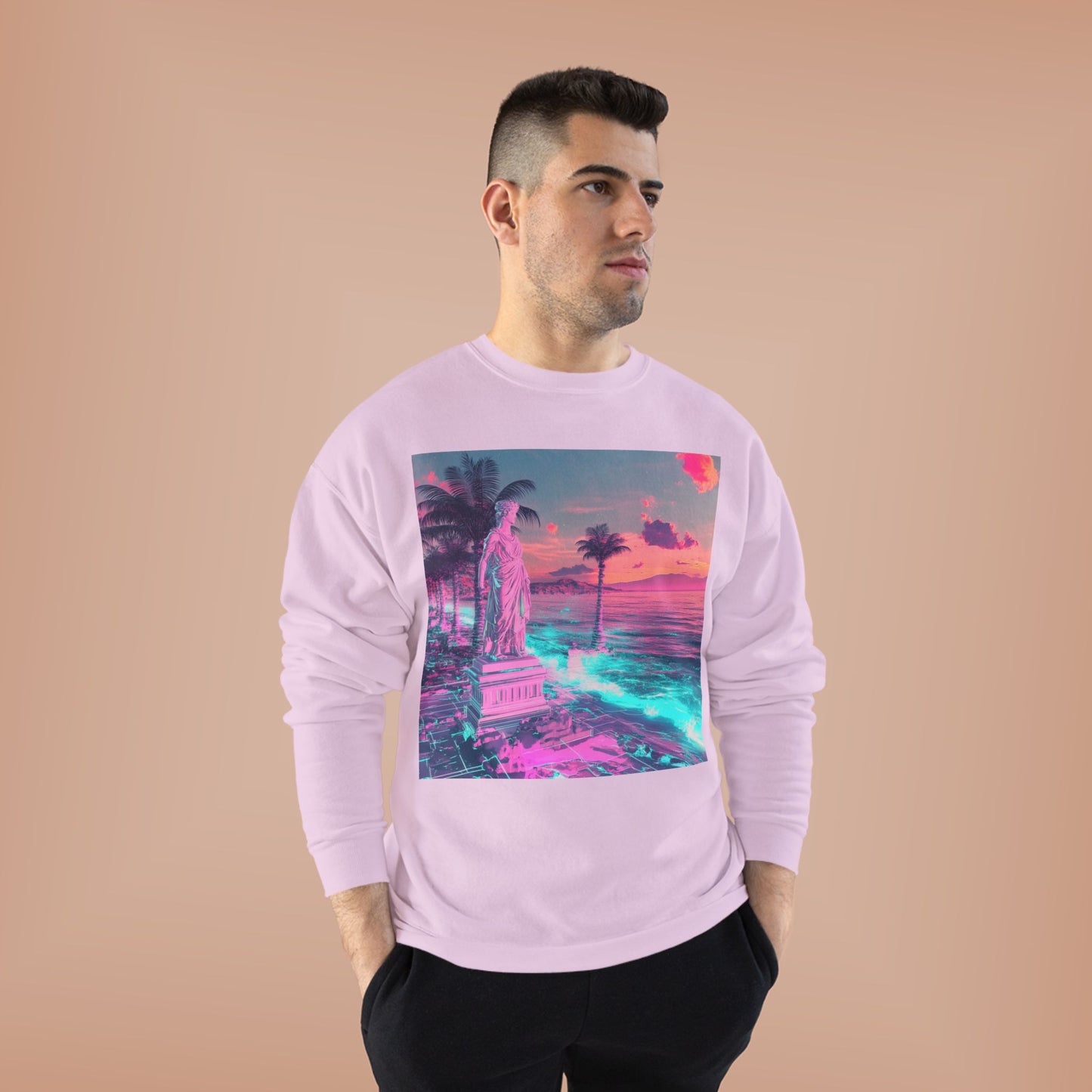 Unisex EcoSmart® Crewneck Sweatshirt – Beach Dreams