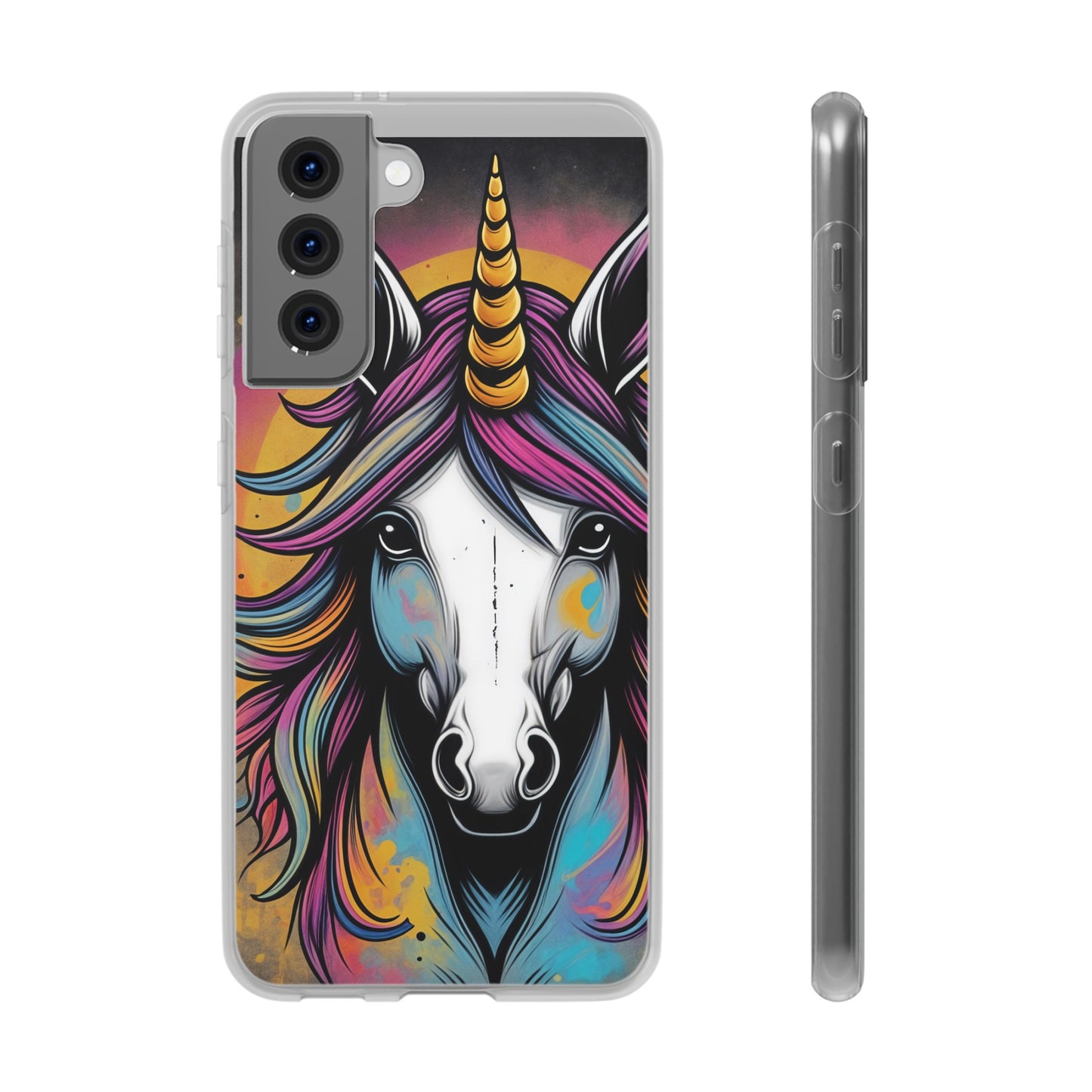 Mobile phone cover, unicorn