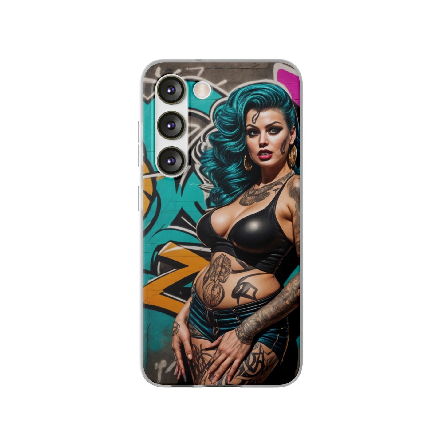 Mobile phone cover, urban queen