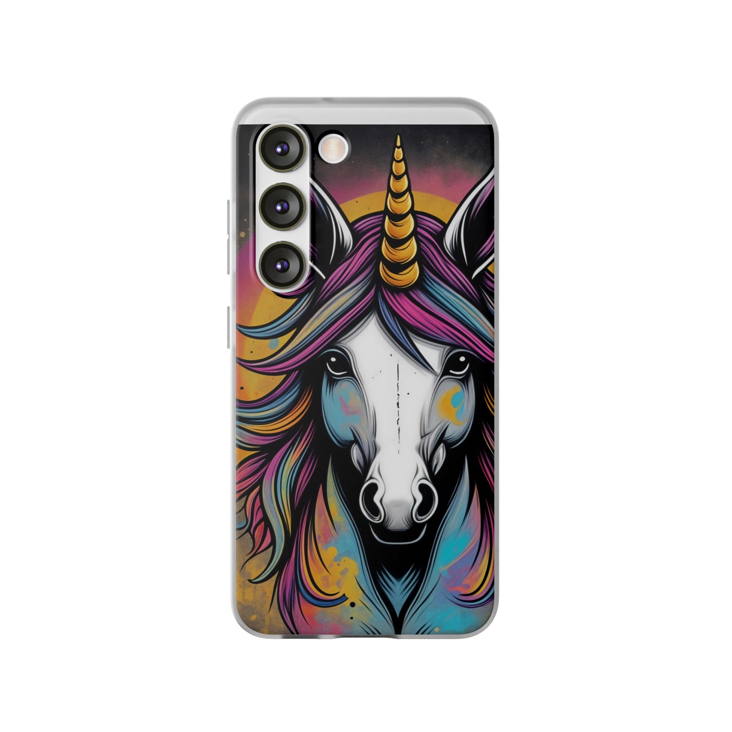 Mobile phone cover, unicorn