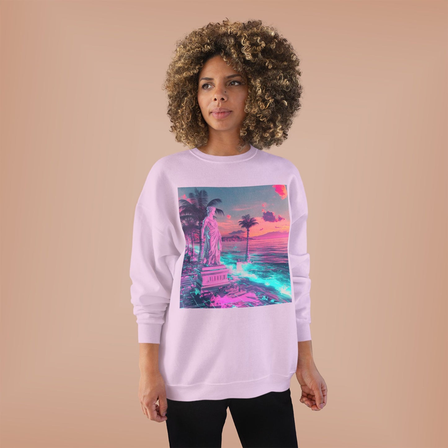 Unisex EcoSmart® Crewneck Sweatshirt – Beach Dreams