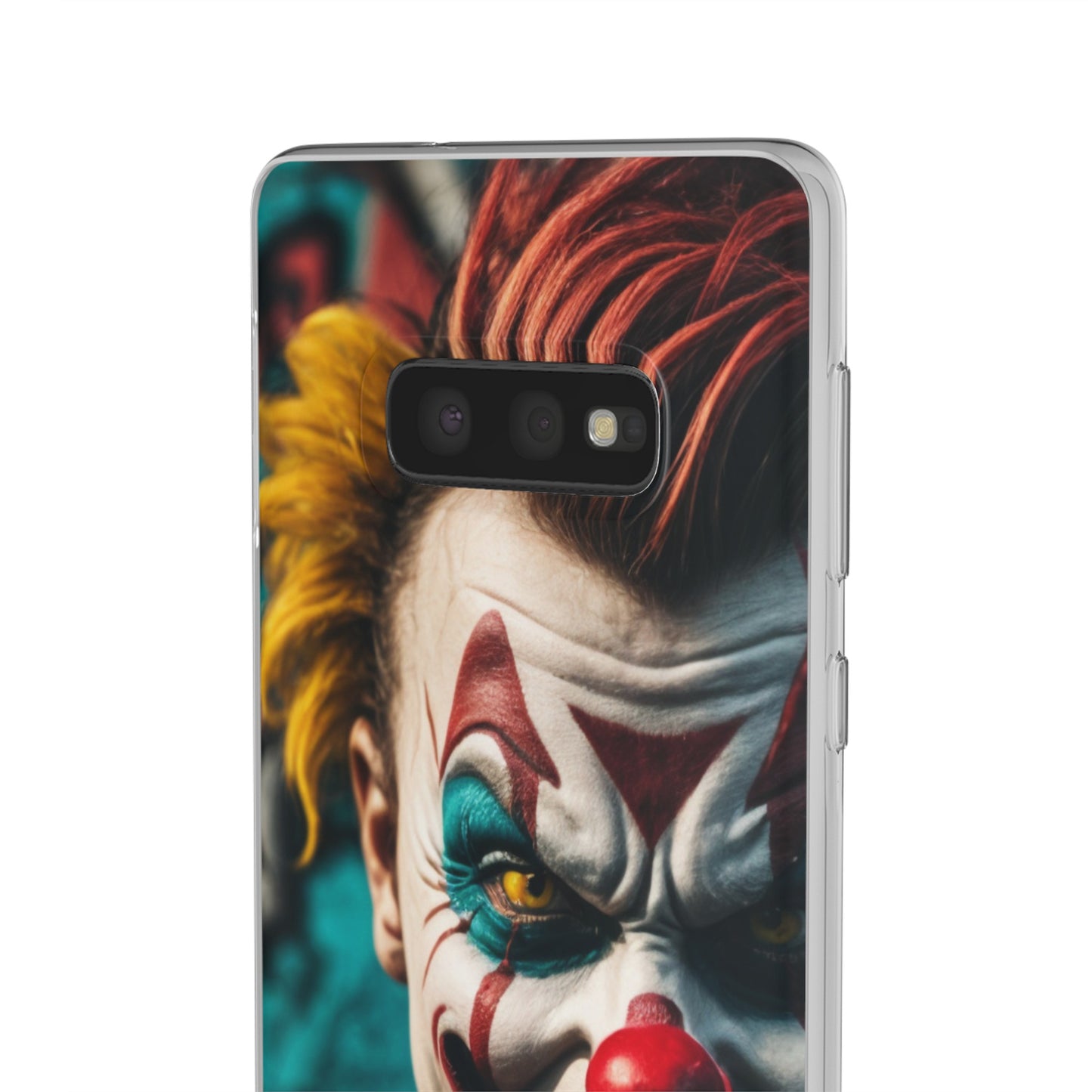 Mobile phone cover, he clown