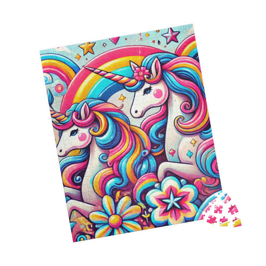 Unicorn palapeli (110, 252, 520, 1014-palaa)