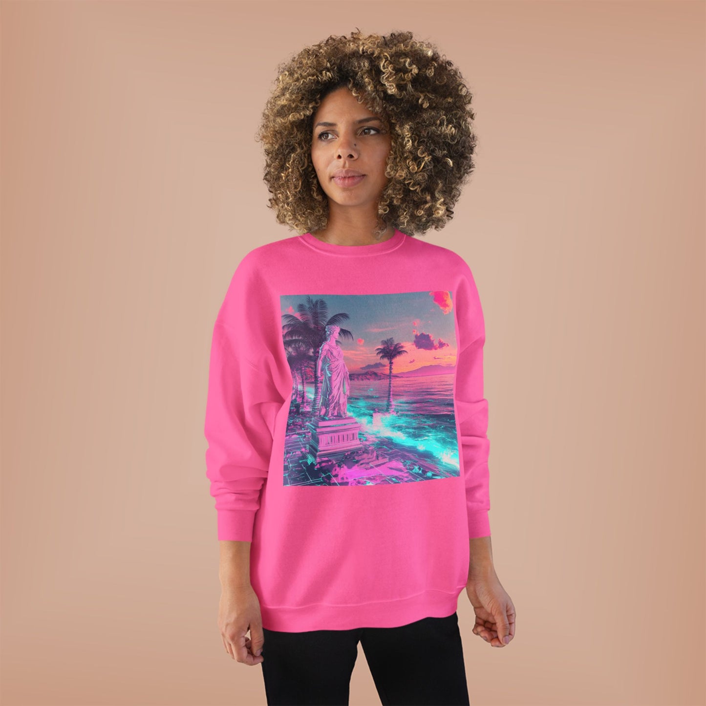 Unisex EcoSmart® Crewneck Sweatshirt – Beach Dreams