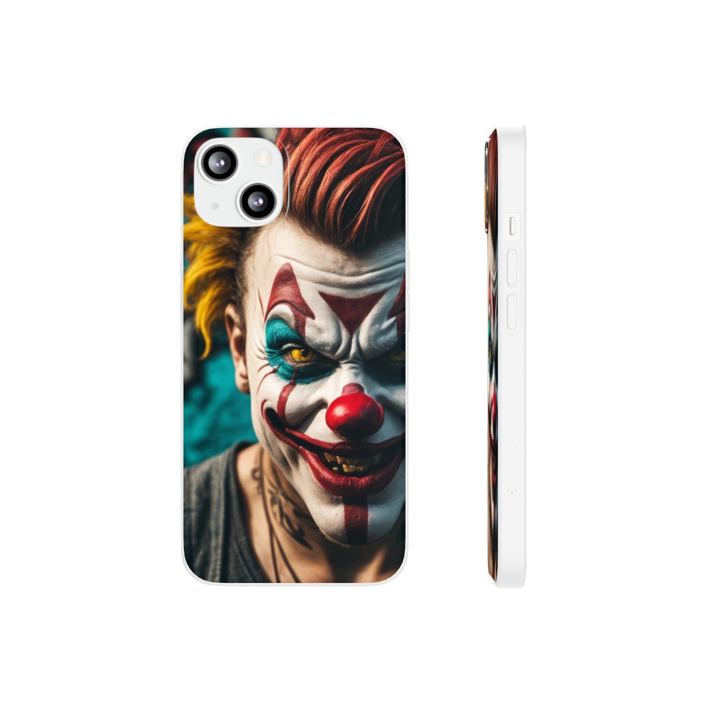 Mobile phone cover, he clown