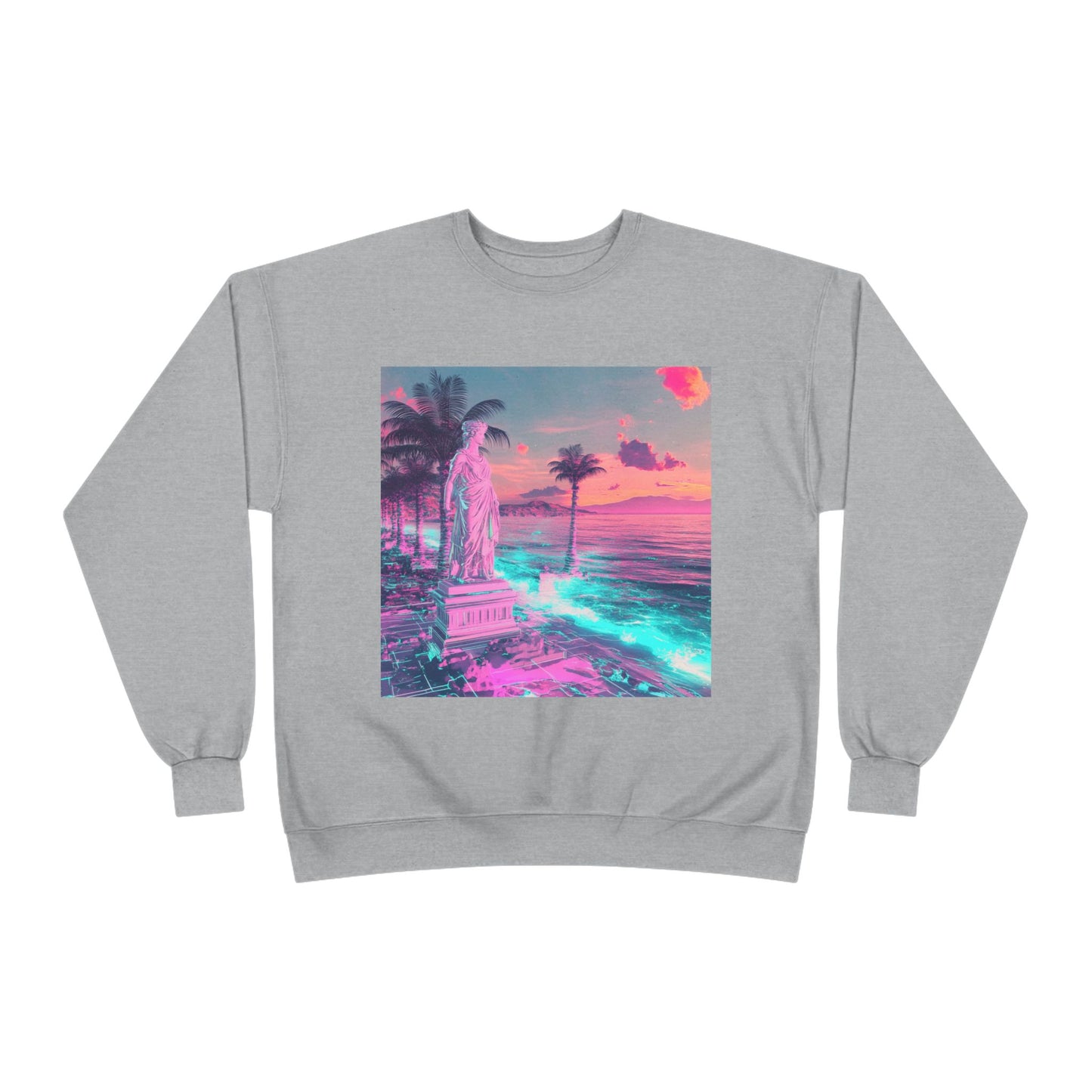 Unisex EcoSmart® Crewneck Sweatshirt – Beach Dreams