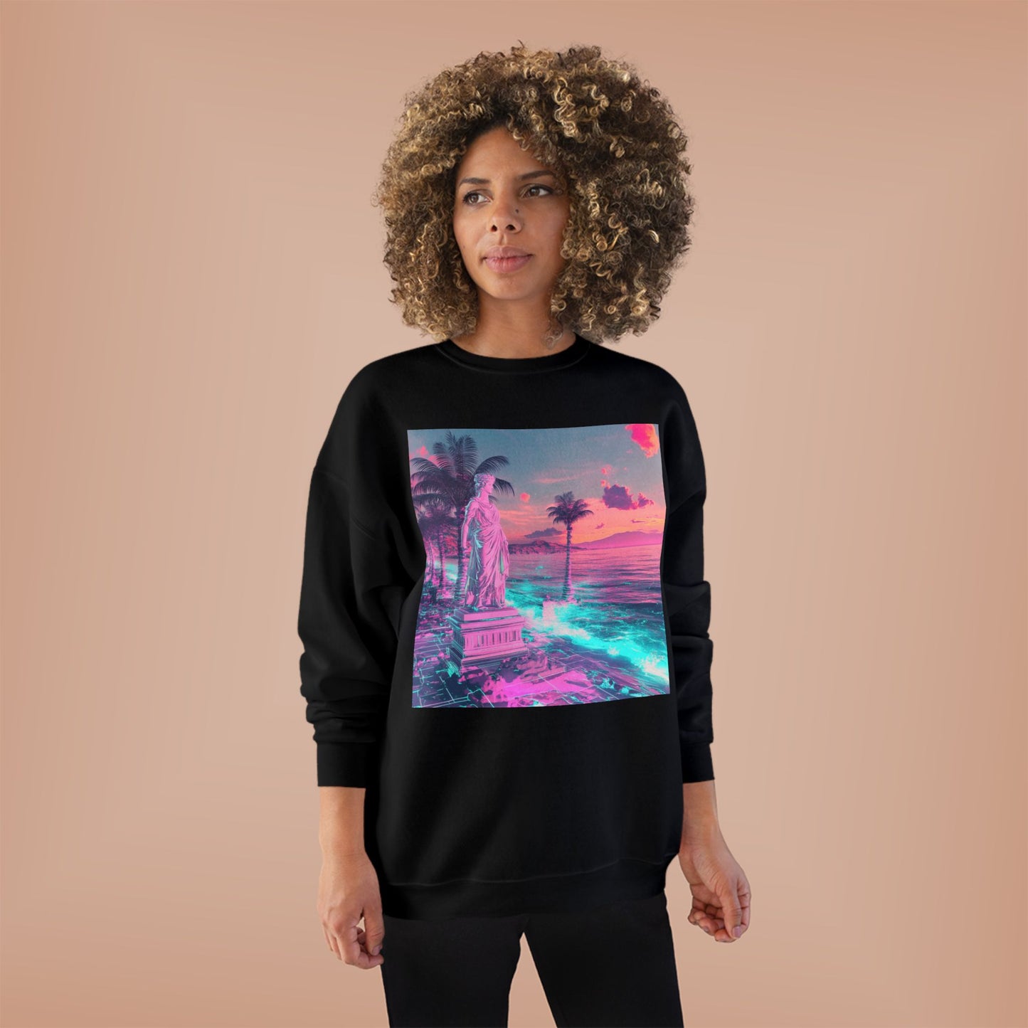 Unisex EcoSmart® Crewneck Sweatshirt – Beach Dreams