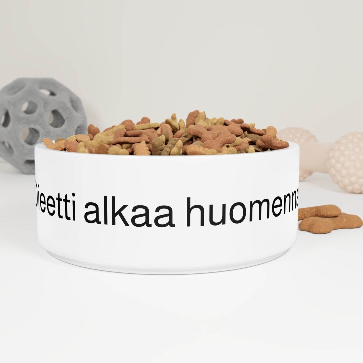 Lemmikin ruokakuppi - Dieetti alkaa huomenna