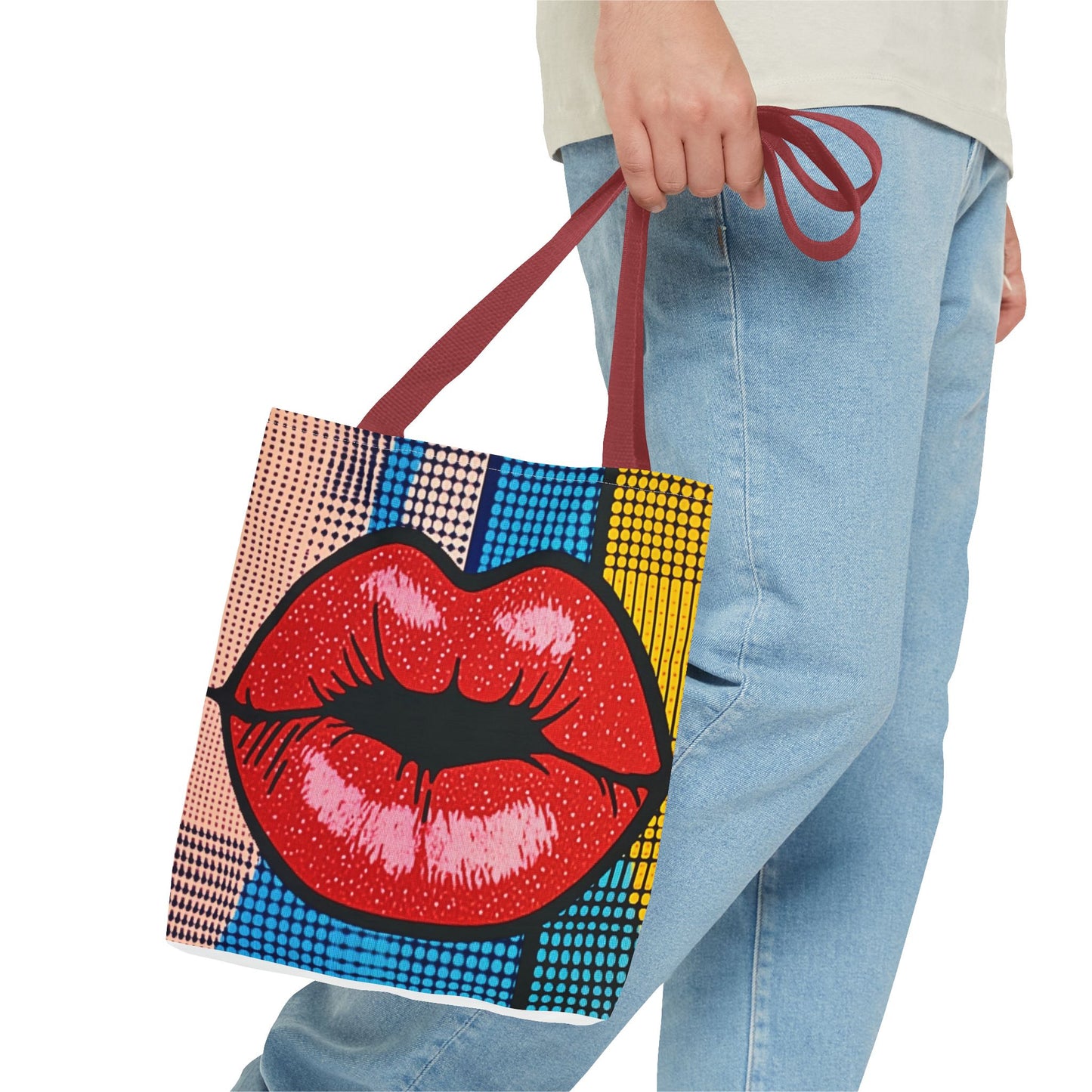 Kiss my! – Pop-art Laukku