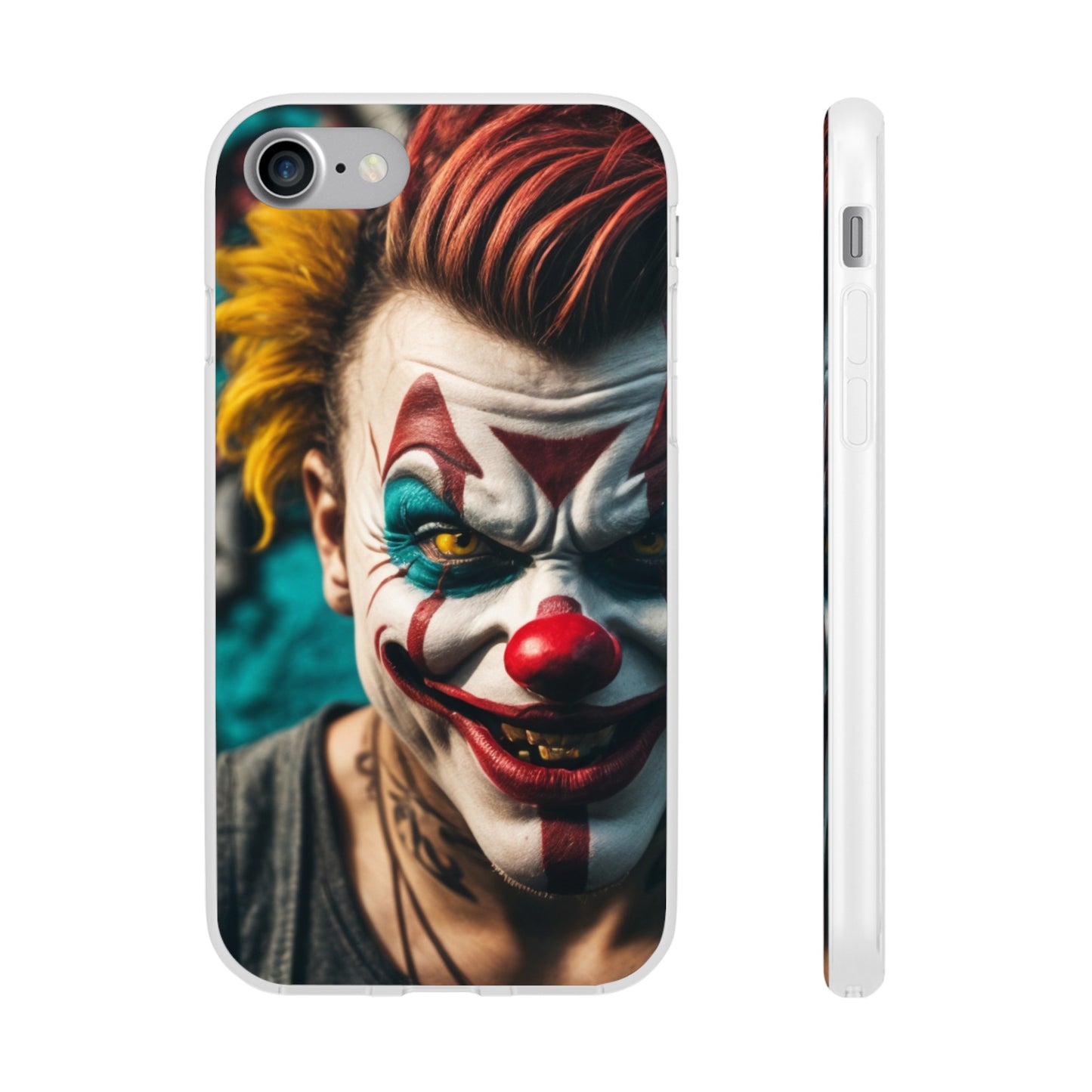 Mobile phone cover, he clown