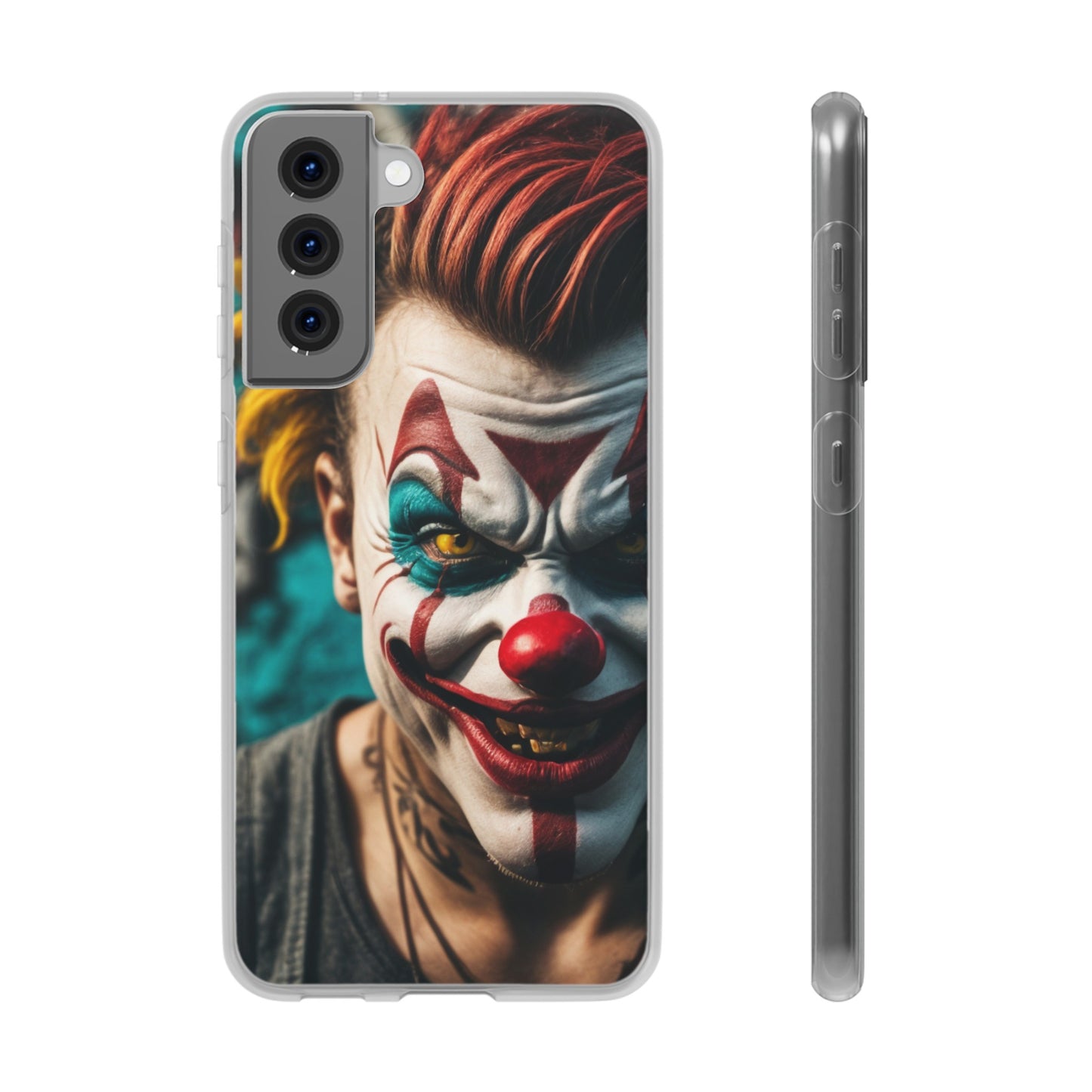 Mobile phone cover, he clown