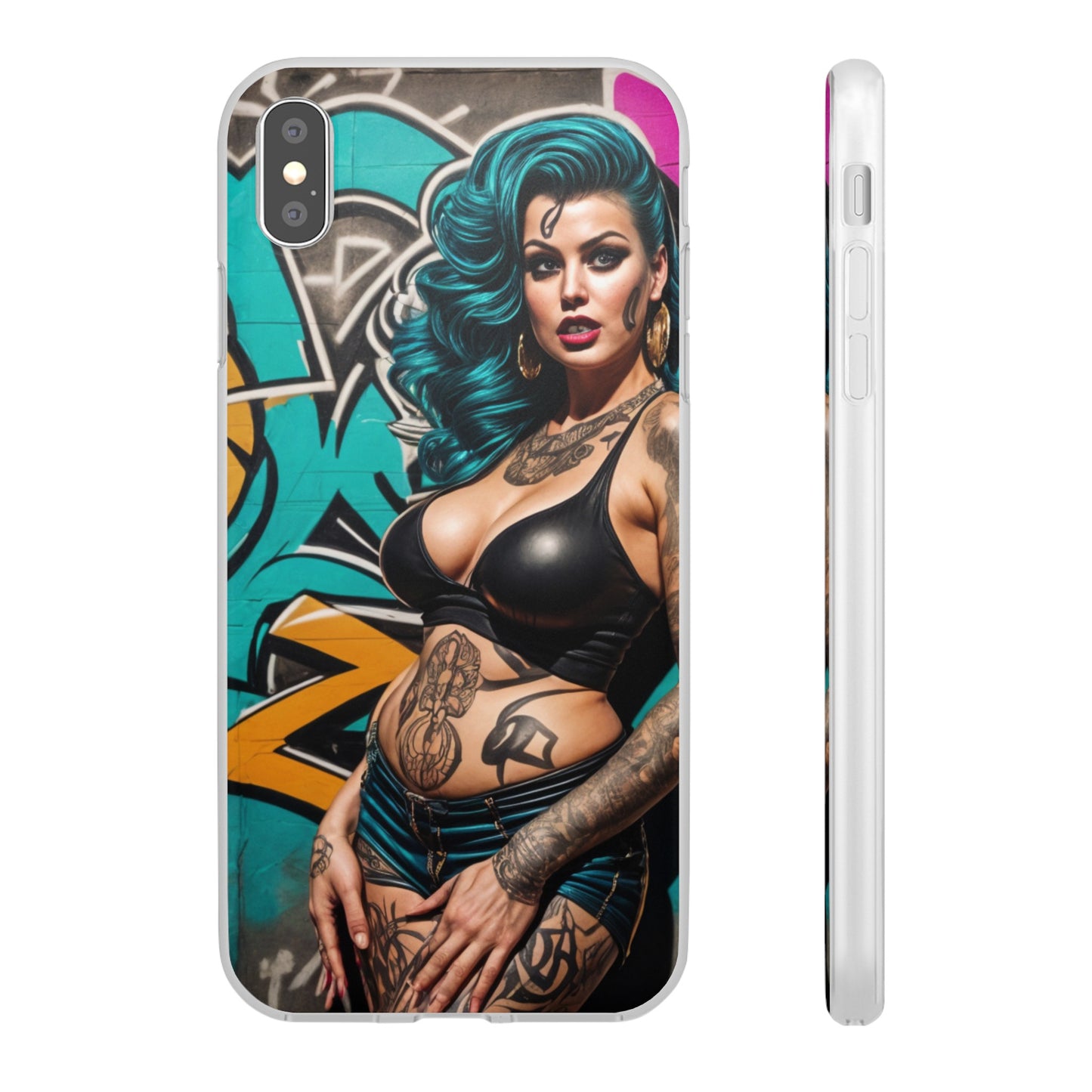 Mobile phone cover, urban queen