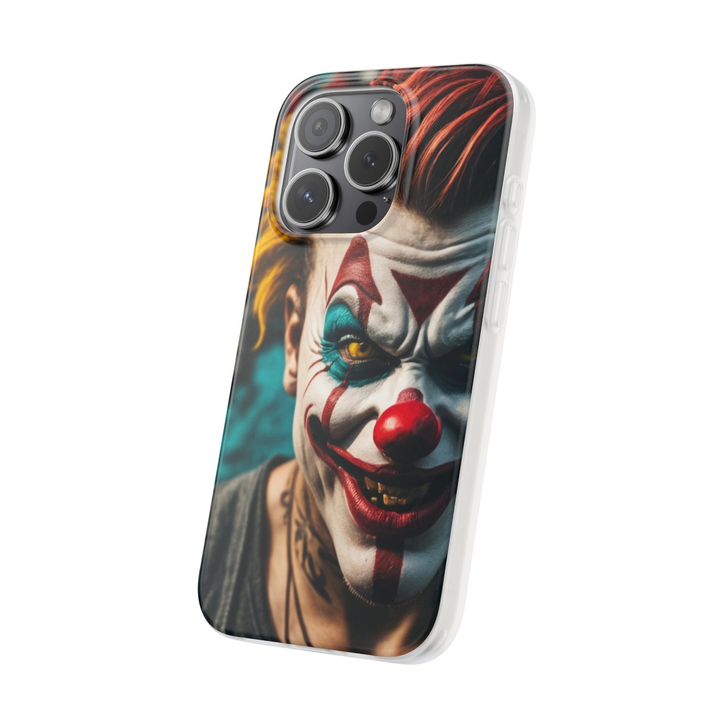 Mobile phone cover, he clown