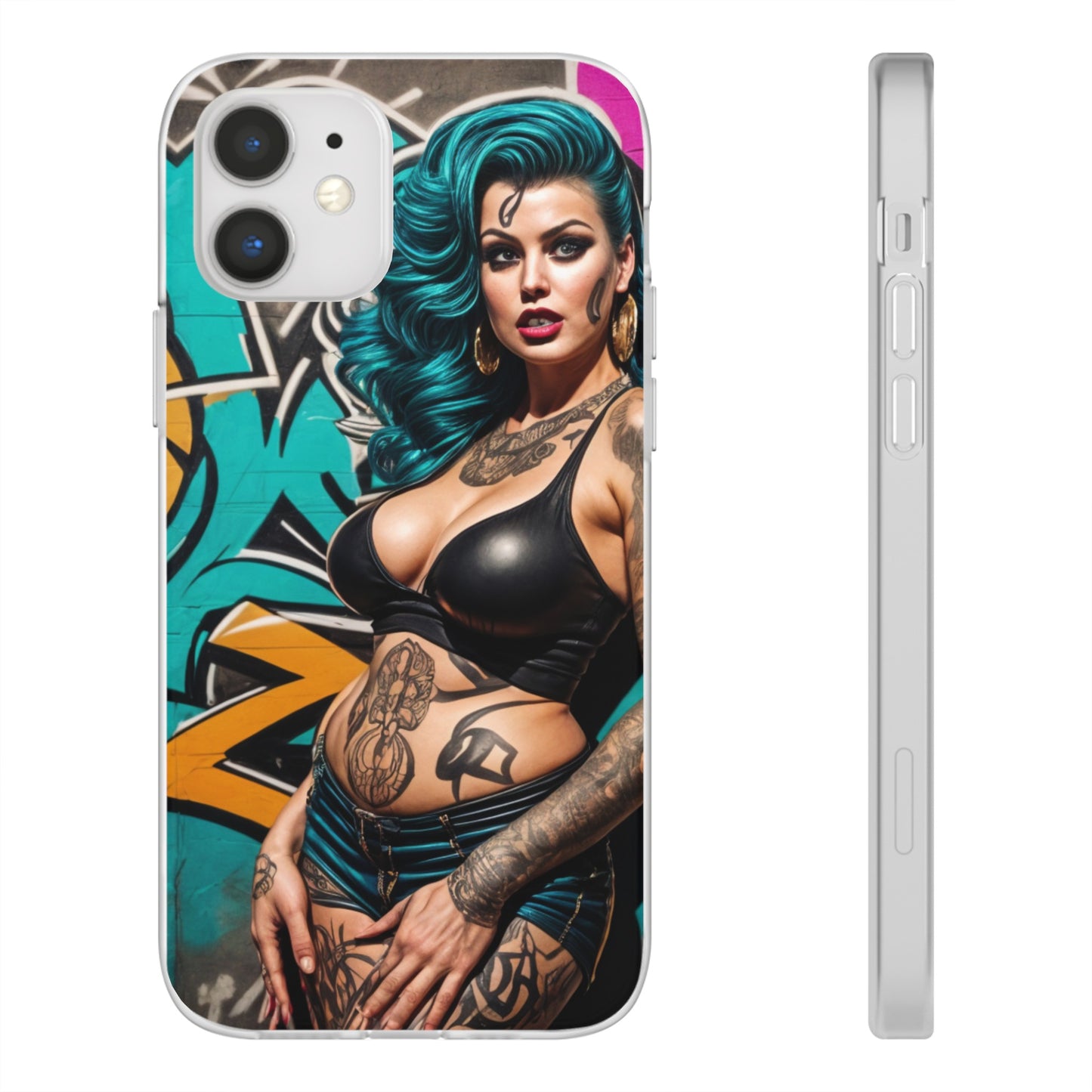 Mobile phone cover, urban queen