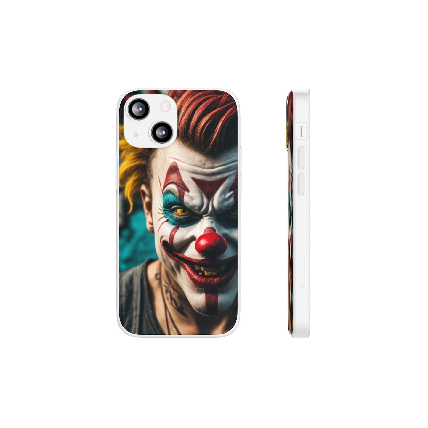 Mobile phone cover, he clown