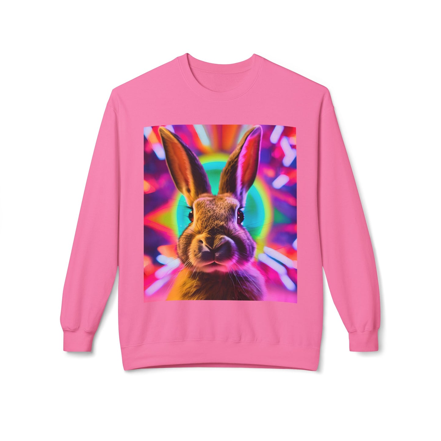 Unisex collegepaita Naughty Rabbit