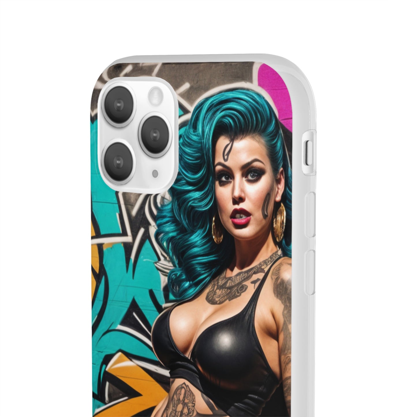 Mobile phone cover, urban queen