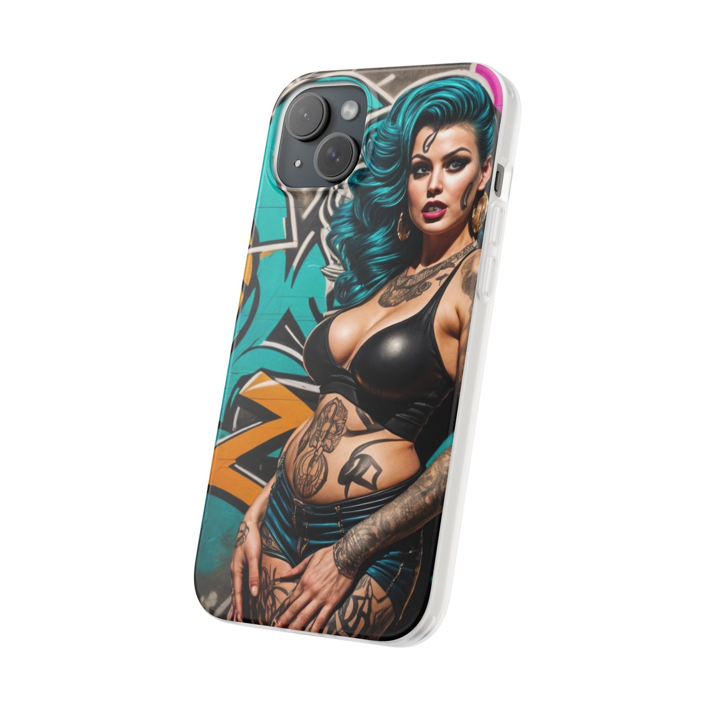 Mobile phone cover, urban queen